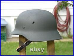 Refurbished WWII German M40 Helmet