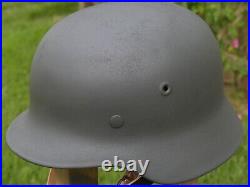 Refurbished WWII German M40 Helmet