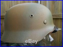 Refurbished WWII German M40 Helmet Size 64