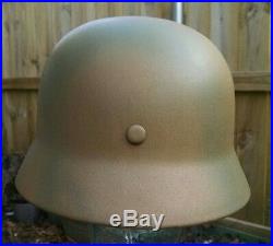 Refurbished WWII German M40 Helmet Size 64