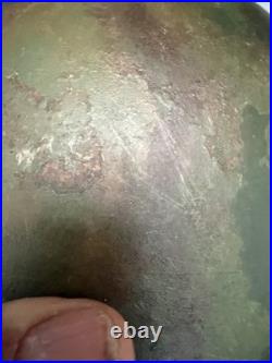 Repro Aged camo WW2 German M38 Fj Helmet