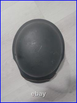 Reproduction WW2 WWII M42 German Steel Helmet Field Grey, size extra Large 61cm