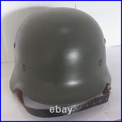 Restored Pre-WWII Spanish Civil War German M35 Stahlhelm, Size 64/57