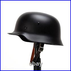 Retro Black German Elite WH Army M35 M1935 Steel Helmet Stahlhelm US Shipping