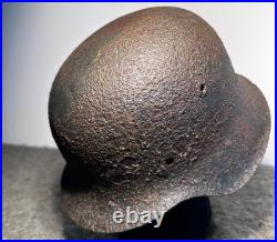 SIZE 66 WW2 German Stahlhelm Helmet M42 Forces Narva Battlefield Relic WH