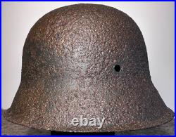 SIZE 66 WW2 German Stahlhelm Helmet M42 Forces Narva Battlefield Relic WH