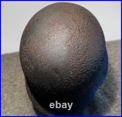 SIZE 66 WW2 German Stahlhelm Helmet M42 Forces Narva Battlefield Relic WH
