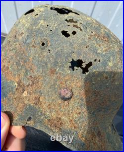 Size 64- WW2 German M35 Helmet Battlefield Relic Found Near Tartu, Estonia Size 64- WW2 German M35 Helmet Battlefield Relic Found Near Tartu, Estonia