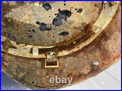 Size 64- WW2 German M35 Helmet Battlefield Relic Found Near Tartu, Estonia Size 64- WW2 German M35 Helmet Battlefield Relic Found Near Tartu, Estonia