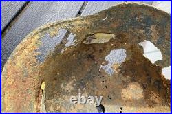 Size 64- WW2 German M35 Helmet Battlefield Relic Found Near Tartu, Estonia Size 64- WW2 German M35 Helmet Battlefield Relic Found Near Tartu, Estonia