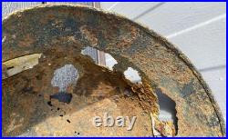 Size 64- WW2 German M35 Helmet Battlefield Relic Found Near Tartu, Estonia Size 64- WW2 German M35 Helmet Battlefield Relic Found Near Tartu, Estonia