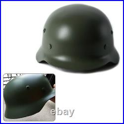 Soldier Green WW2 WWII German Elite Wh Army M35 M1935 Steel Helmet Stahlhelm
