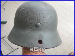 Stahlhelm M35 Wehrmacht 2wk WW2 German helmet army WWII elmetto tedesco
