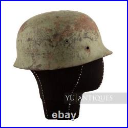 Super Rare WW2 Yugoslavia Army Helmet Cut Down Version German Paratrooper M38