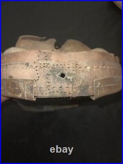 Unknown German helmet liner. Size 64 WWII Style With Attached Chinstrap