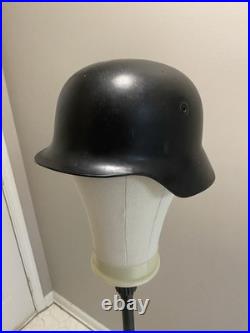 Vintage German Military Border Guard Helmet Post WWII Era Vintage German Military Border Guard Helmet Post WWII Era