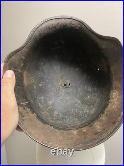 Vintage German Military Border Guard Helmet Post WWII Era Vintage German Military Border Guard Helmet Post WWII Era