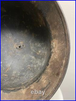 Vintage German Military Border Guard Helmet Post WWII Era Vintage German Military Border Guard Helmet Post WWII Era