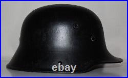 Vintage German WWI WWII M16 M1916 Combat Helmet ET64 Stahlhelm