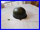 Vintage-German-WWII-helmet-metal-leather-liner-inside-chin-strap-green-Military-01-icg