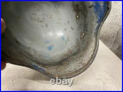 Vintage Linnemann & Schnetzer Of Ahlen German Police Post War Helmet