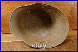 Vintage Original WW1/WW2 German M16/M17 Steel Military Helmet World War 2