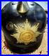 Vintage-Pre-WWII-German-leather-FIREMAN-S-Helmet-Rare-Honoring-God-Neighbor-01-eqz