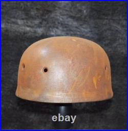Vintage Second World War WW2 Military Helmet German Memorabilia Relic Vintage Second World War WW2 Military Helmet German Memorabilia Relic