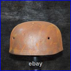 Vintage Second World War WW2 Military Helmet German Memorabilia Relic Rusty Vintage Second World War WW2 Military Helmet German Memorabilia Relic Rusty