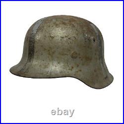 Vintage WW2 German Hippie Biker Motorcycle Club MC Helmet Lucky 13 Harley HD