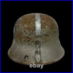 Vintage WW2 German Hippie Biker Motorcycle Club MC Helmet Lucky 13 Harley HD