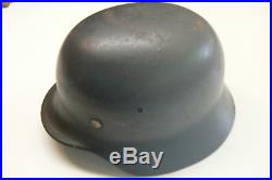 Vintage WW2 German M35 Luftwaffe Helmet / Double Decal