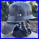 Vintage-WWII-Era-German-Fireman-Fire-Fighter-Helmet-M42-Leather-Neck-Protector-01-jvu