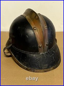 Vintage Wwi, Wwii German Fireman Helmet