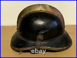 Vintage Wwi, Wwii German Fireman Helmet