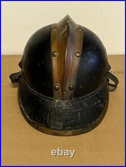 Vintage Wwi, Wwii German Fireman Helmet