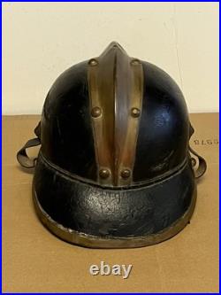 Vintage Wwi, Wwii German Fireman Helmet