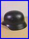 Vtg-German-Soldier-Helmet-WW2-M42-64-or-M35-64-Makers-Stamp-Soldiers-Name-G-C-01-xz