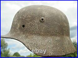 WW II WW 2 German Helmet M40 Battlefield Relic