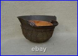 WW II WW2 German Helmet M42 ckl 66. Sawdust