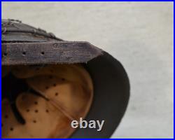 WW II WW2 German Helmet M42 ckl 66. Sawdust