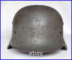 WW II WW2 German steel helmet m35 size 64