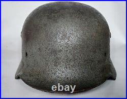 WW II WW2 German steel helmet m35 size 64