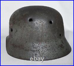 WW II WW2 German steel helmet m35 size 64