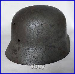 WW II WW2 German steel helmet m35 size 64