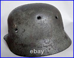 WW II WW2 German steel helmet m35 size 64