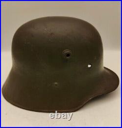 WW1 Imperial German 1916 Austrian Stahlhelm Helmet Original Paint Very Rare WWI