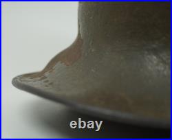 WW1 Imperial German Helmet M17 WW2 Army steel combat stahlhelm battle damaged