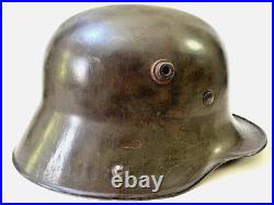 WW1 WW2 German M16 Transitional Helmet with Original Liner ET64. Orig