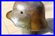 WW1-genuine-German-Helmet-with-Turtle-camouflage-used-like-a-flower-pot-01-khtg
